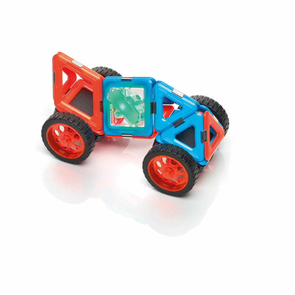 Geosmart construction blocks Night Cruiser, magnetic building blocks, from 3 years, 21 pieces, GEO 217