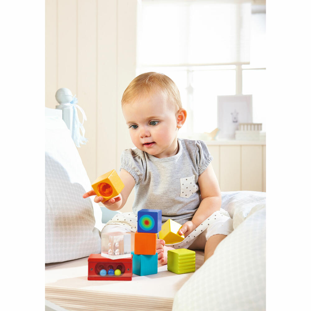 HABA Discovery Stones Color Fun, Discovery Stones, Wooden Building Blocks, Building Blocks, Games, 302573