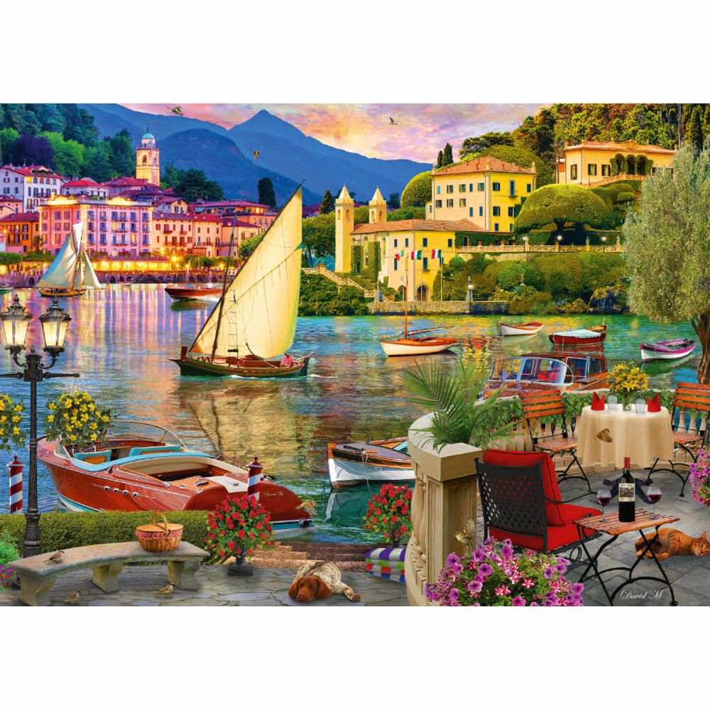 Schmidt Spiele Italenisches Fresko, Standard Puzzle, Erwachsenenpuzzle, 500 Teile, 58977