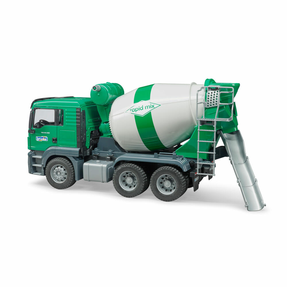 Bruder Baufahrzeuge MAN TGS Betonmisch-LKW, Betonmischer, Modellfahrzeug, Modell Fahrzeug, Spielzeug, 03710