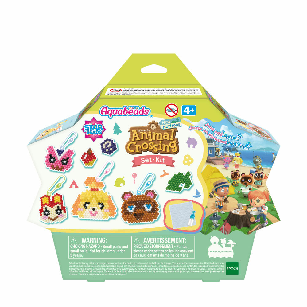 Aquabeads Animal Crossing New Horizons Figure Set, Craft Set License, Crafting, Craft Beads, 800 Beads, 31832