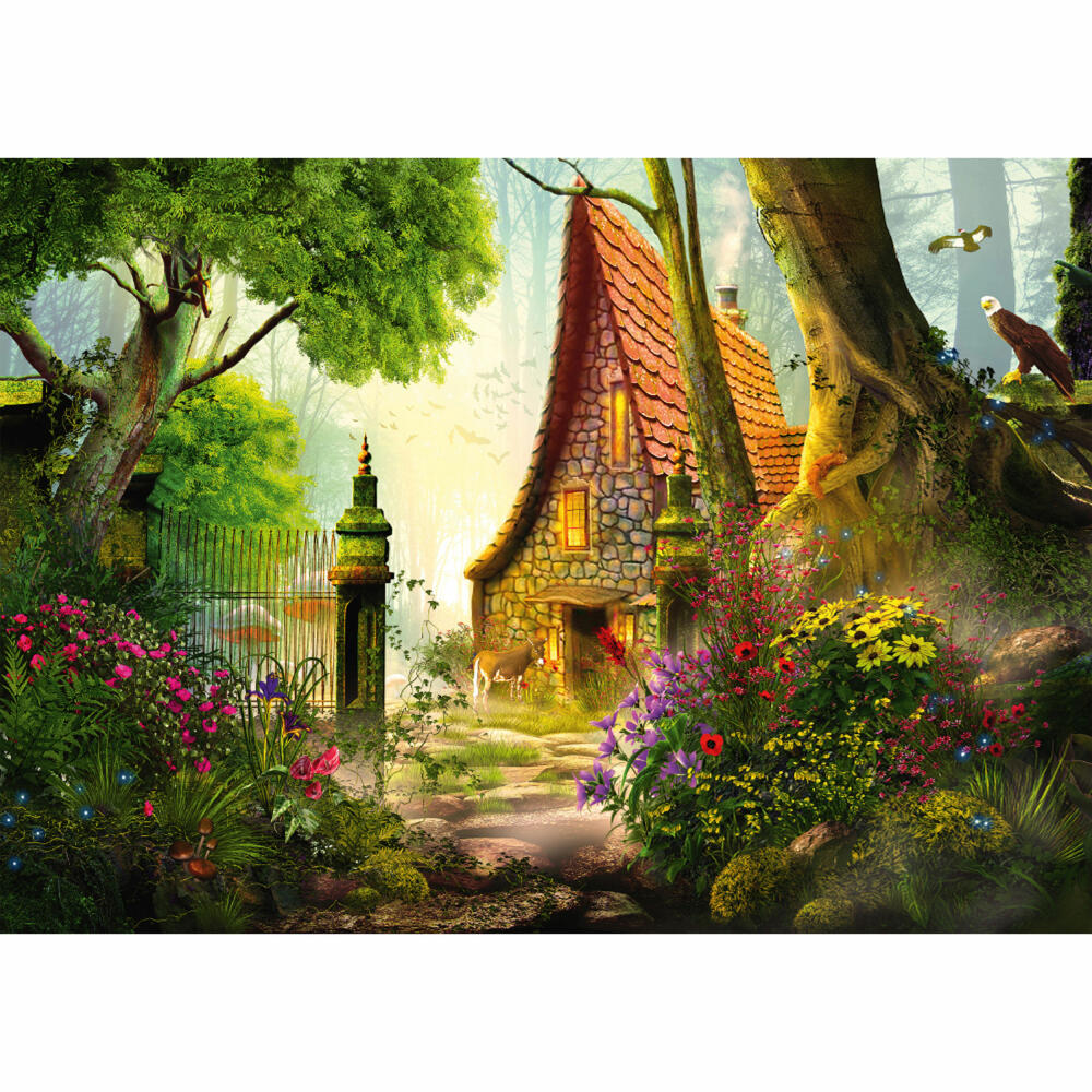 Schmidt Spiele Haus auf der Lichtung, Georgia Fellenberg, Puzzle, Erwachsenenpuzzle, 1000 Teile, 59909