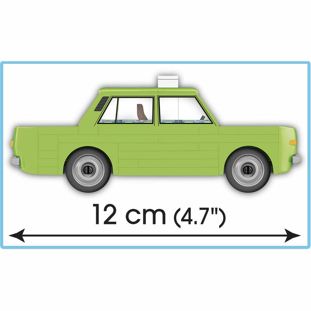 COBI Youngtimer Collection Wartburg 353W Taxi, Auto, Fahrzeug, Sammelautos, Spielzeug, Spielen, Konstruktionsbausteine, Kunststoff, 75 Teile, 24528