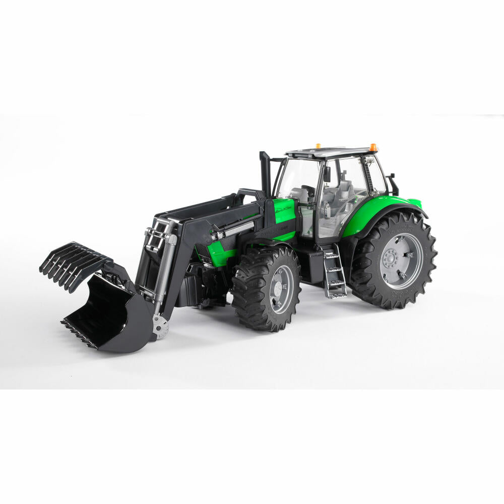 Bruder Landwirtschaft Deutz Agrotron X720, mit Frontlader, Traktor, Modellfahrzeug, Modell Fahrzeug, Spielzeug, 03081