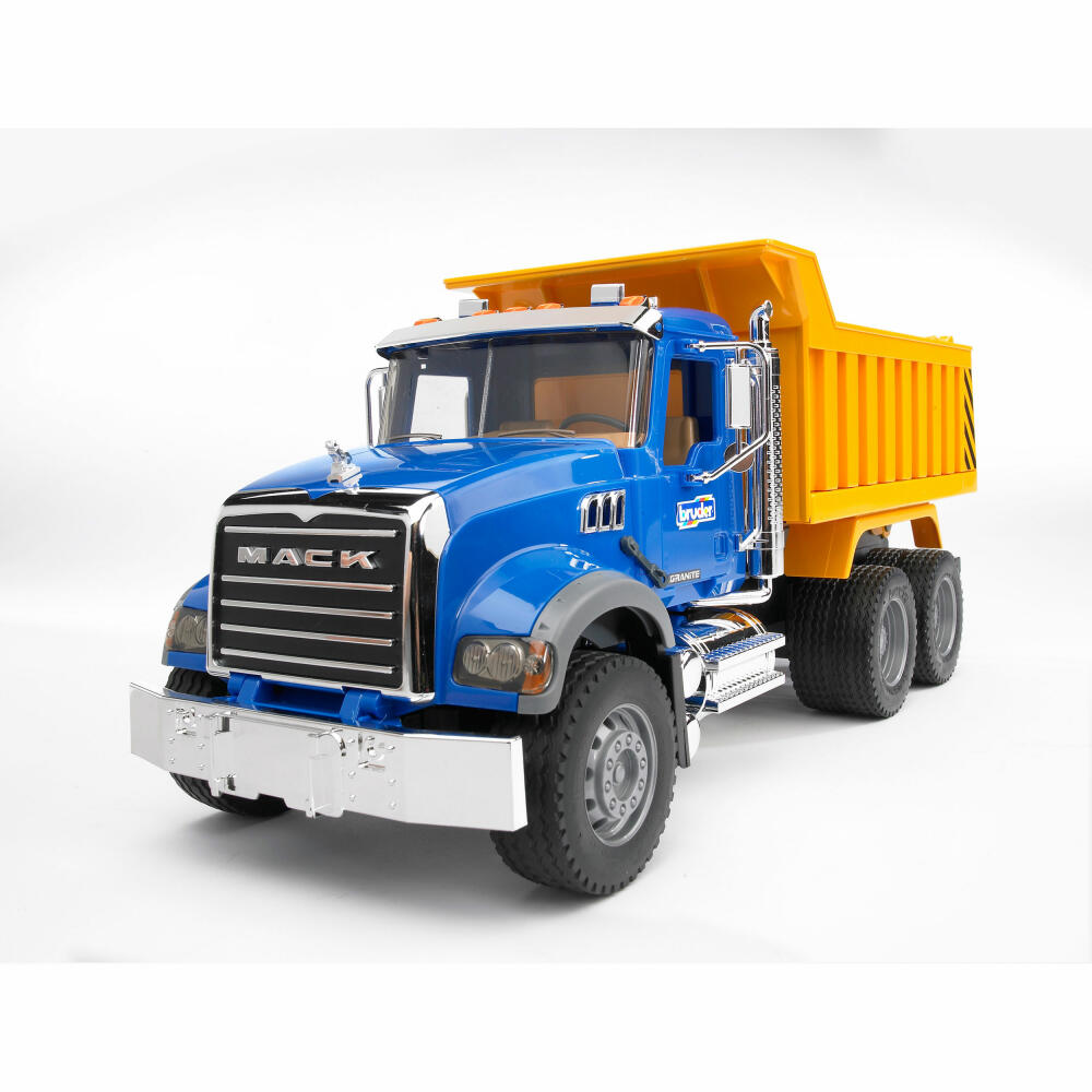 Bruder Construction Vehicles MACK Granite Truck, with Tipper, Model Vehicle, Model Vehicle, Toy, 02815