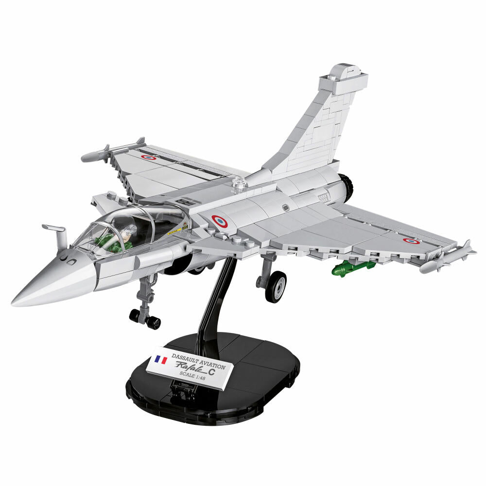COBI Armed Forces Rafale C Kampfjet, Flugzeug, Konstruktionsbausteine, Spielzeug, 400 Teile, 5802