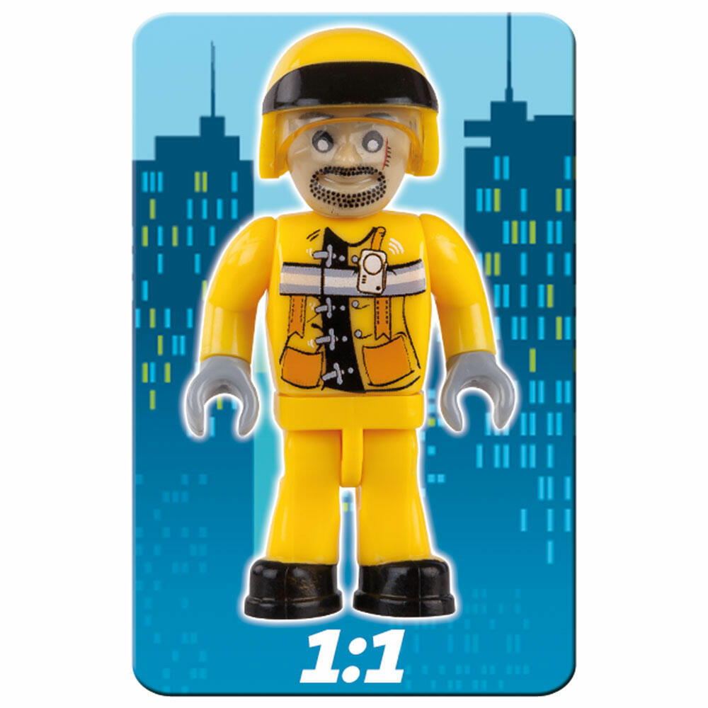 COBI Action Town Engine 13 Fire Station, Feuerwache, Feuerwehrmann, Einsatzfahrzeug, Spielzeug, Konstruktionsbausteine, Kunststoff, 330 Teile, 1477