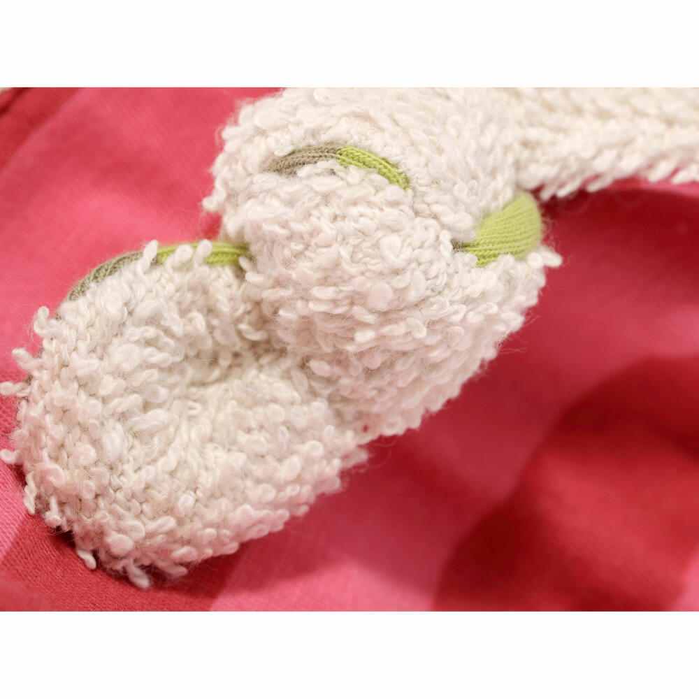 sigikid Schnuffeltuch Hase, Schmusetuch, Kuscheltuch, Babytuch, Schnuffel Tuch, Babyspielzeug, Baby Spielzeug, Baumwolle, 40594
