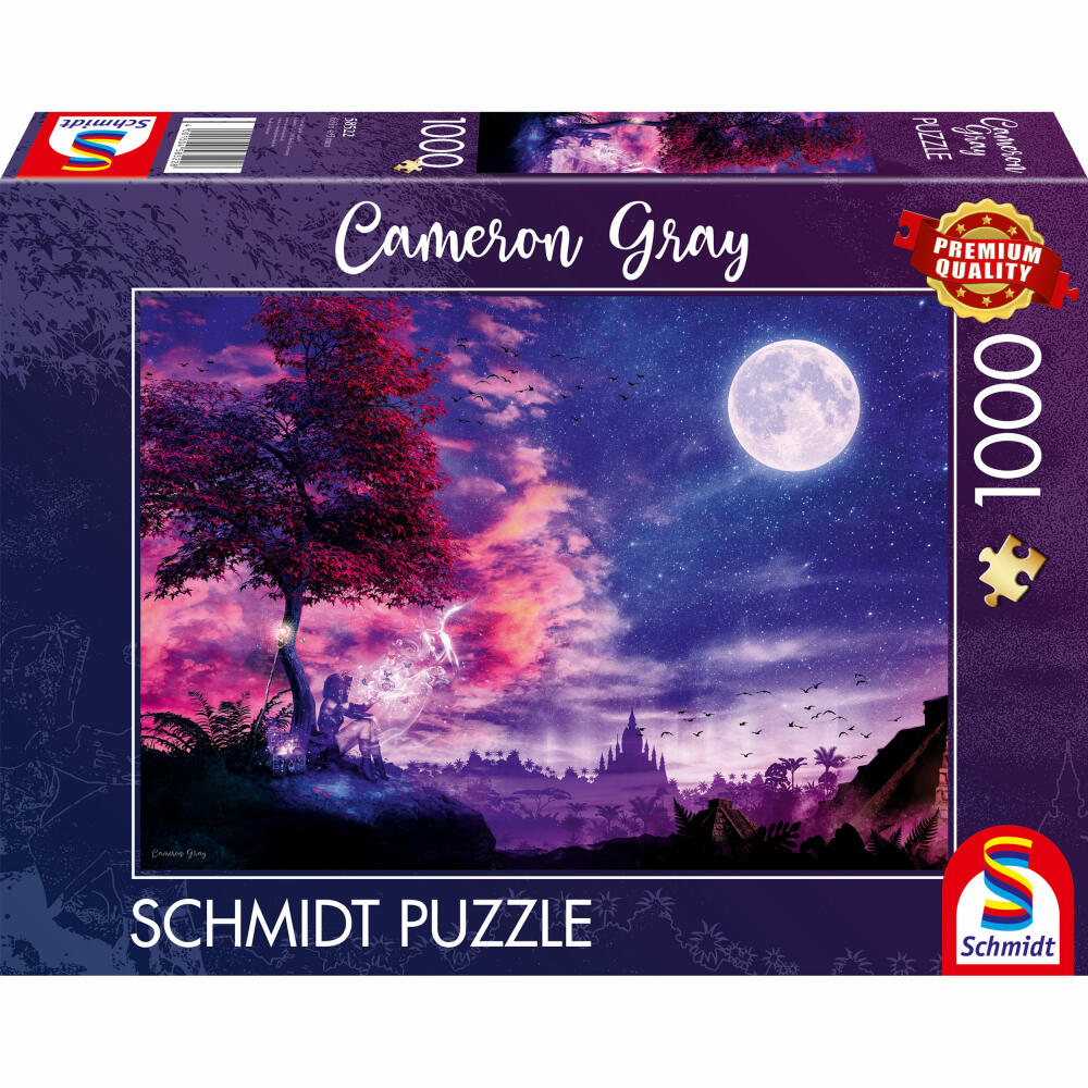 Schmidt Spiele Puzzle Sagenhafter Blick, Cameron Gray, Erwachsenenpuzzle, 1000 Teile, 58522