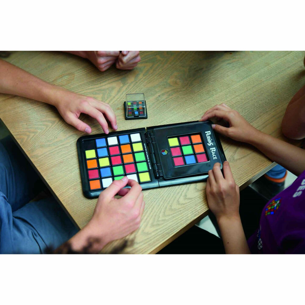 Ravensburger Rubiks Race, family game, thinking game, logic game, puzzle game, family game, 76399