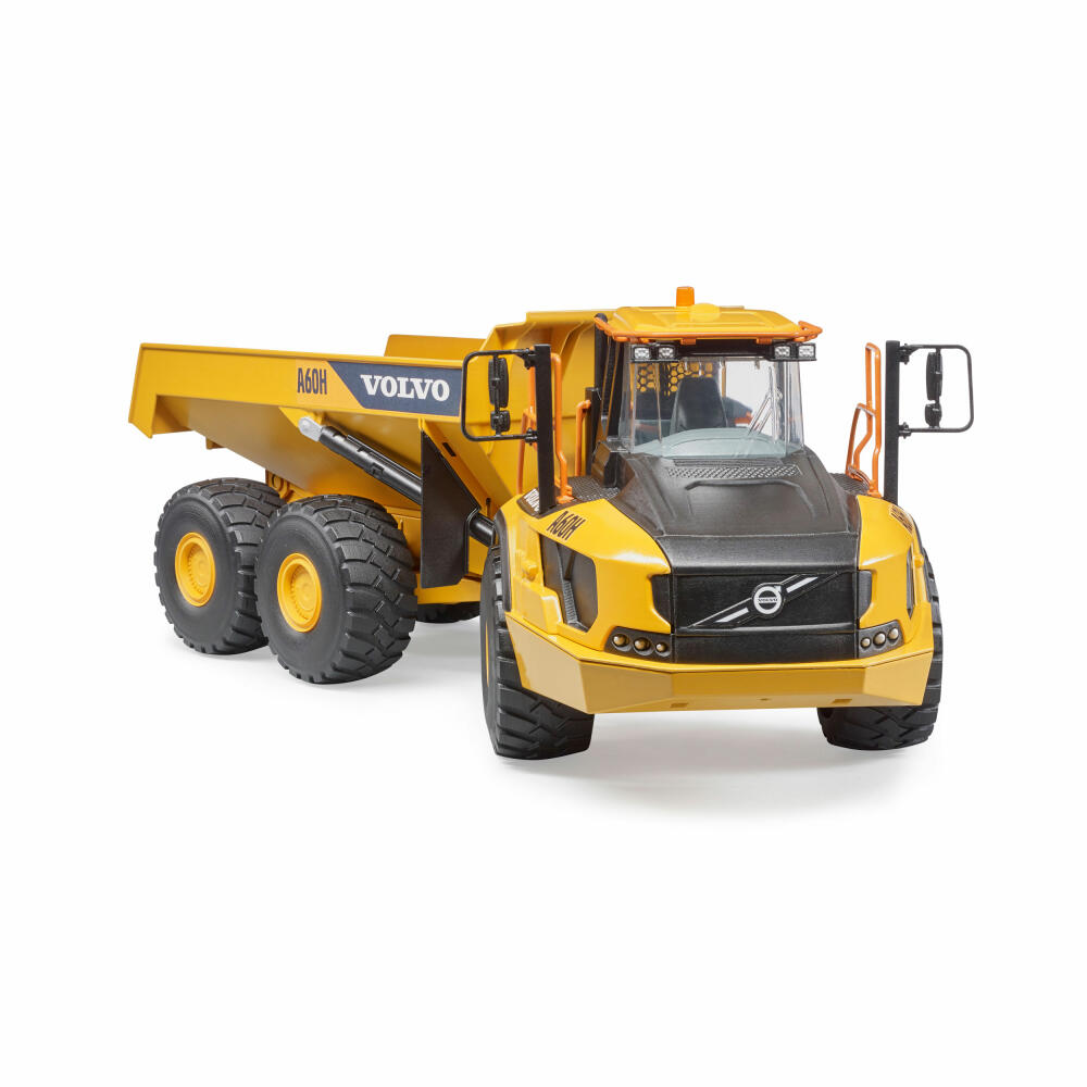 Bruder Construction Vehicles Volvo A60H Dumper, Construction Machine, Model Vehicle, Model Vehicle, Toy, 02455
