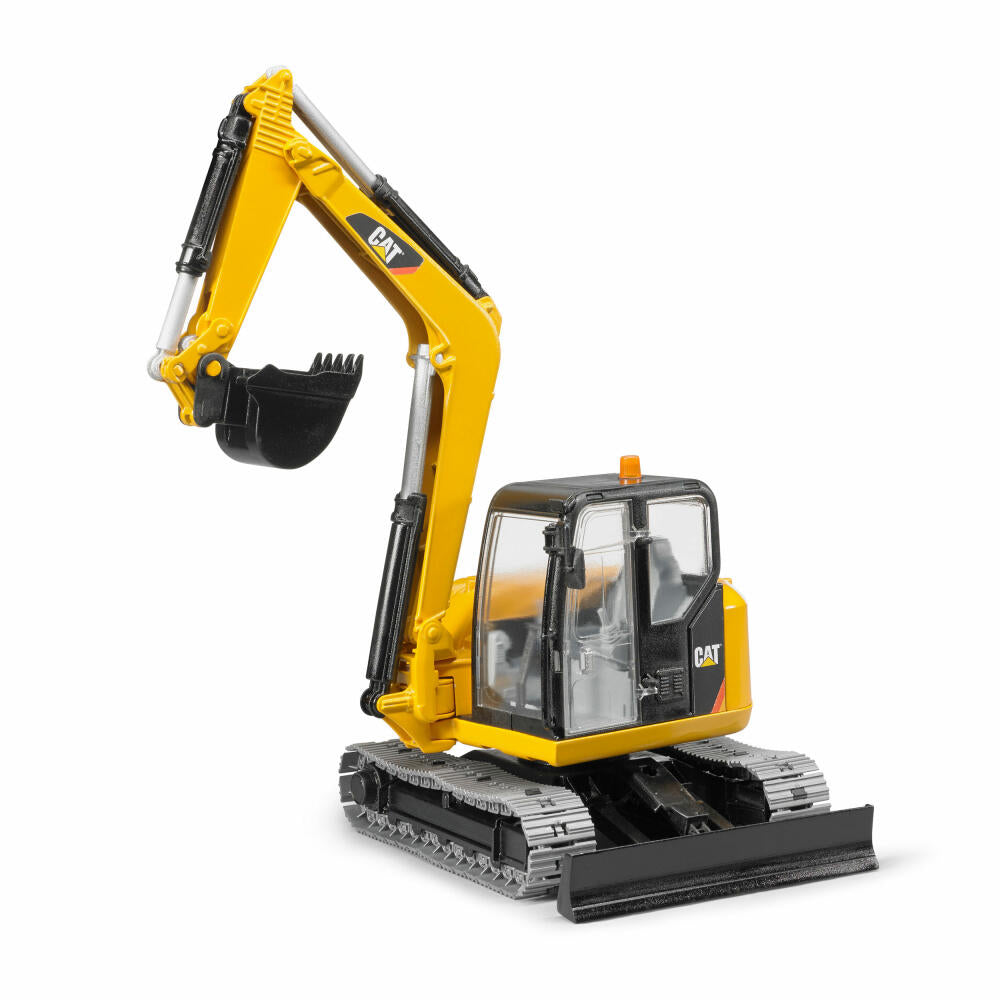 Bruder Construction Vehicles Cat Mini Excavator, Mini Excavator, Model Vehicle, Model Vehicle, Toy, 02456