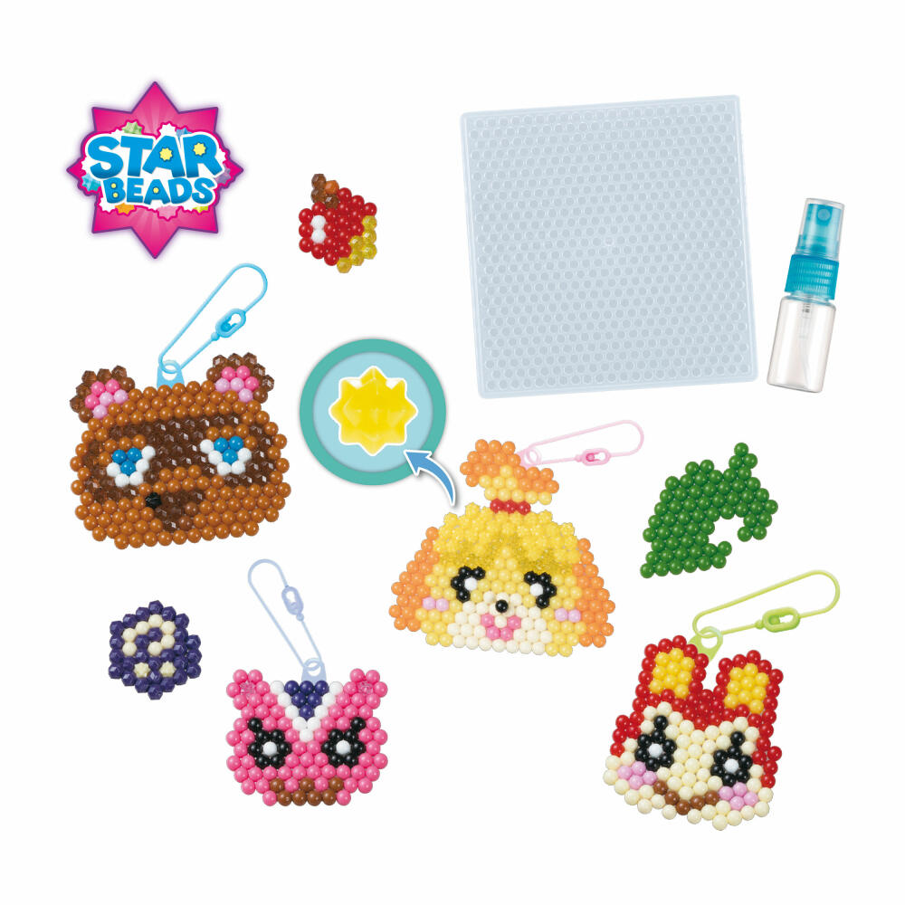 Aquabeads Animal Crossing New Horizons Figure Set, Craft Set License, Crafting, Craft Beads, 800 Beads, 31832