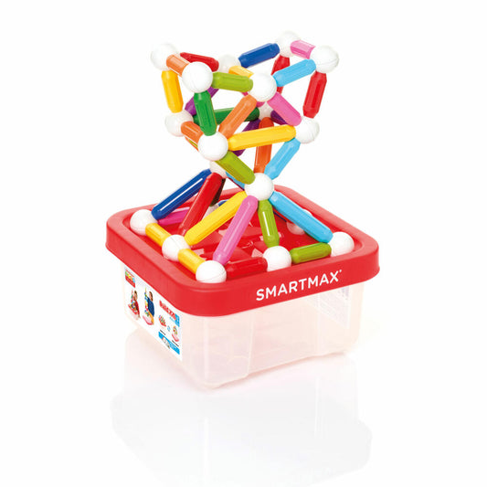 SmartMax Build XXL, 70-tlg., Konstruktionsspielzeug, Magnet Spielzeug, Bausteine, in Sammelbox, SMX 907