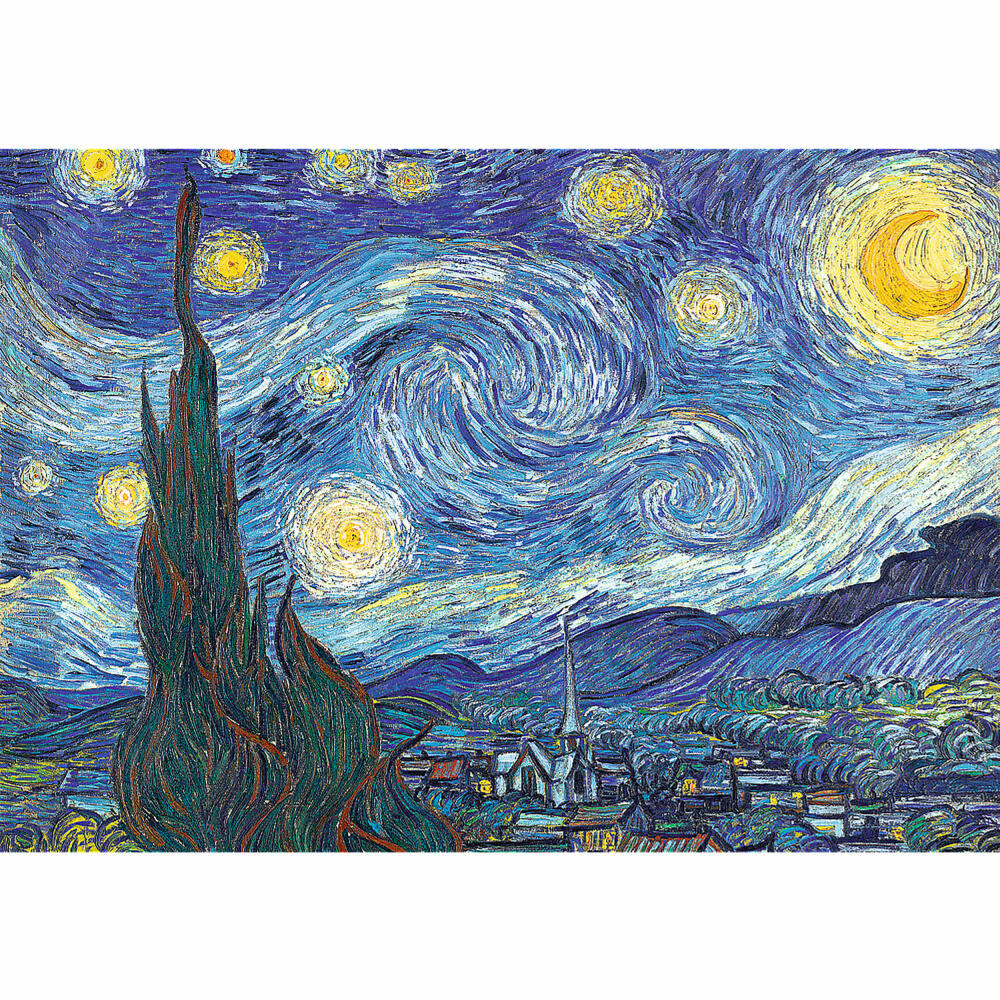 Trefl Puzzle Vincent van Goch - The Starry Night, 1000 pieces, 68.3 x 48 cm, 10560