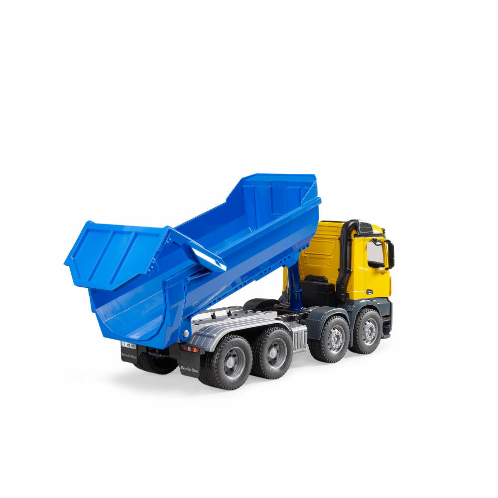 Bruder Mercedes Benz Arocs Halfpipe Kipp-LKW, Lastwagen, Modellfahrzeug, Modell Fahrzeug, Spielzeug, 3623