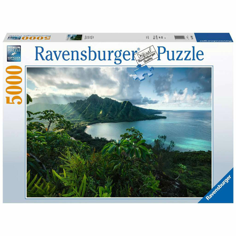 Ravensburger Puzzle Breathtaking Hawaii, Adult Puzzle, 5000 Pieces, 16106