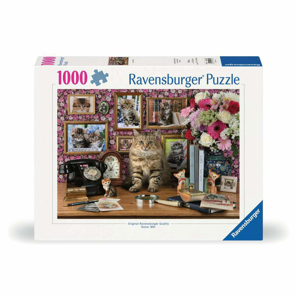 Ravensburger Puzzle Meine Kätzchen, Erwachsenenpuzzle, 1000 Teile, 12000482