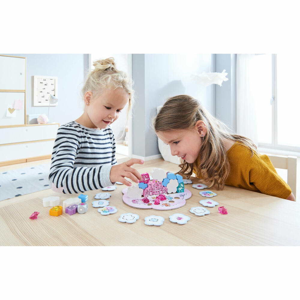 HABA Unicorn Glitter Luck – Cloud Stacking 0304539