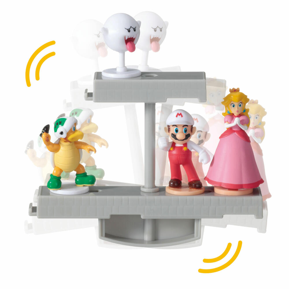 Super Mario Games Gesellschaftsspiele Balancing Game Castle Stage, Balancierspiel, Geschicklichkeit, Spiel, 7360