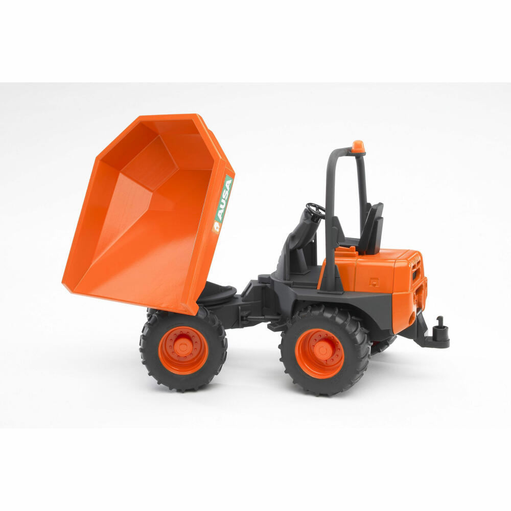 Bruder Construction Vehicles AUSA Minidumper, Front Tipper, Model Vehicle, Model Vehicle, Toy, 02449