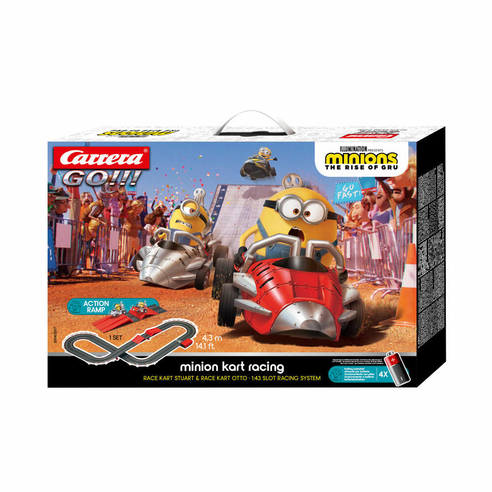Carrera Minion Kart Racing Race Track, Car, Racing Car, Race Track, GO Sets, 20063507