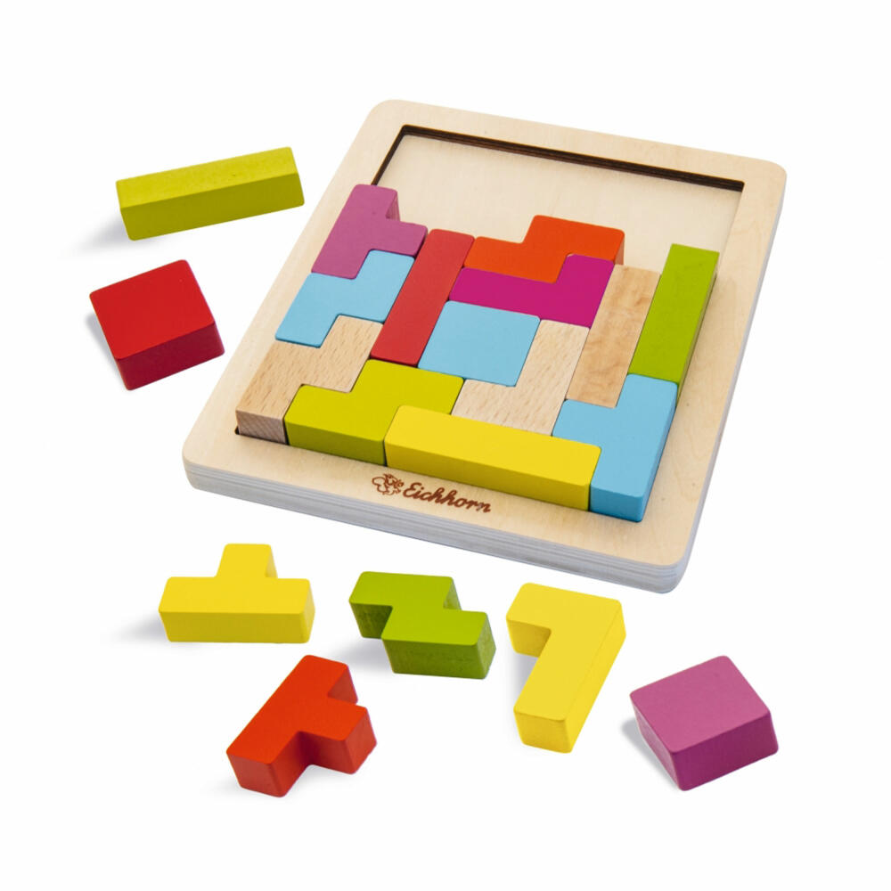 Eichhorn shape-laying game, skill game, puzzle, children's game, from 4 years, 100002467