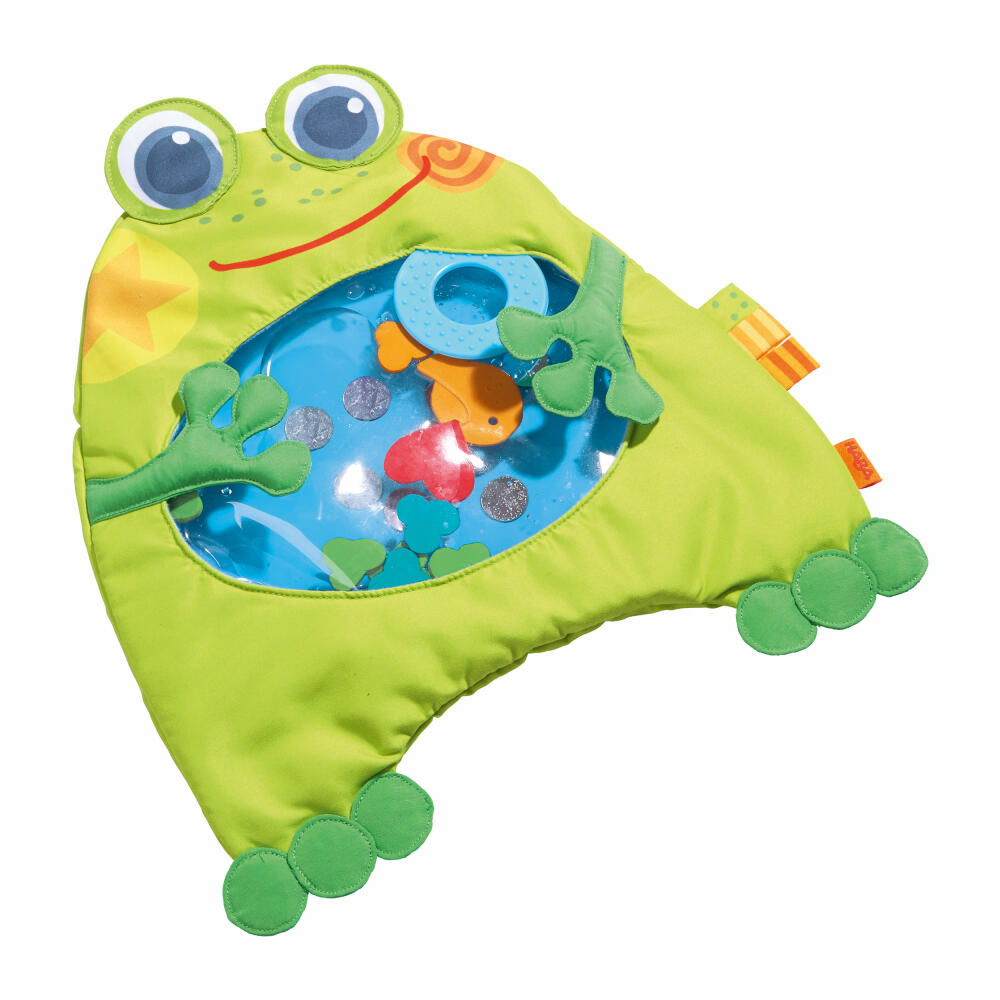 HABA Wasser-Spielmatte Kleiner Frosch, Stoffspielzeug, Spiel Matte, Spielzeug, 301467