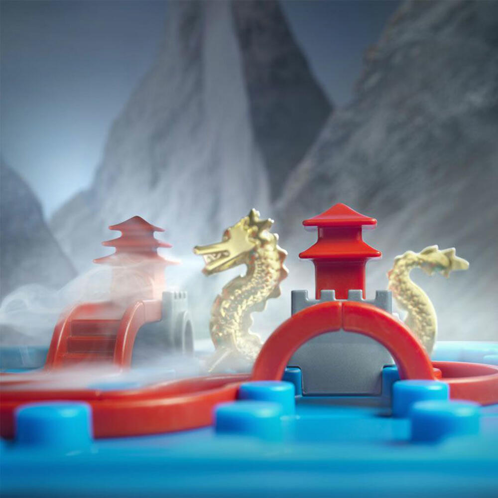 Smart Games Solitaire Game Mysterious Temple Paths Dragon Version, Puzzle Game, Children's Game, Children's Game, from 7 years, SG 283 DE