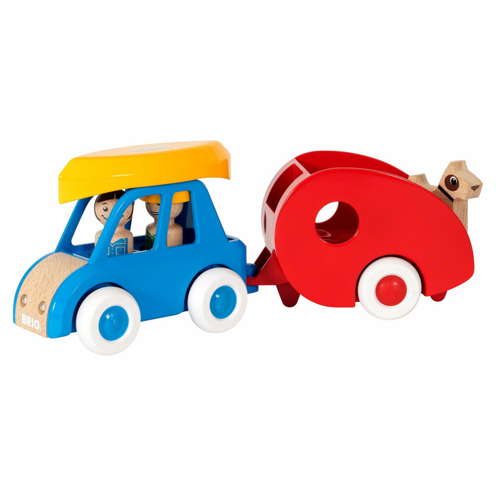 BRIO My Home Town Campingset, 6-tlg., Camping, Kinderspielzeug, Holzspielzeug, Holz Spielzeug, 30316