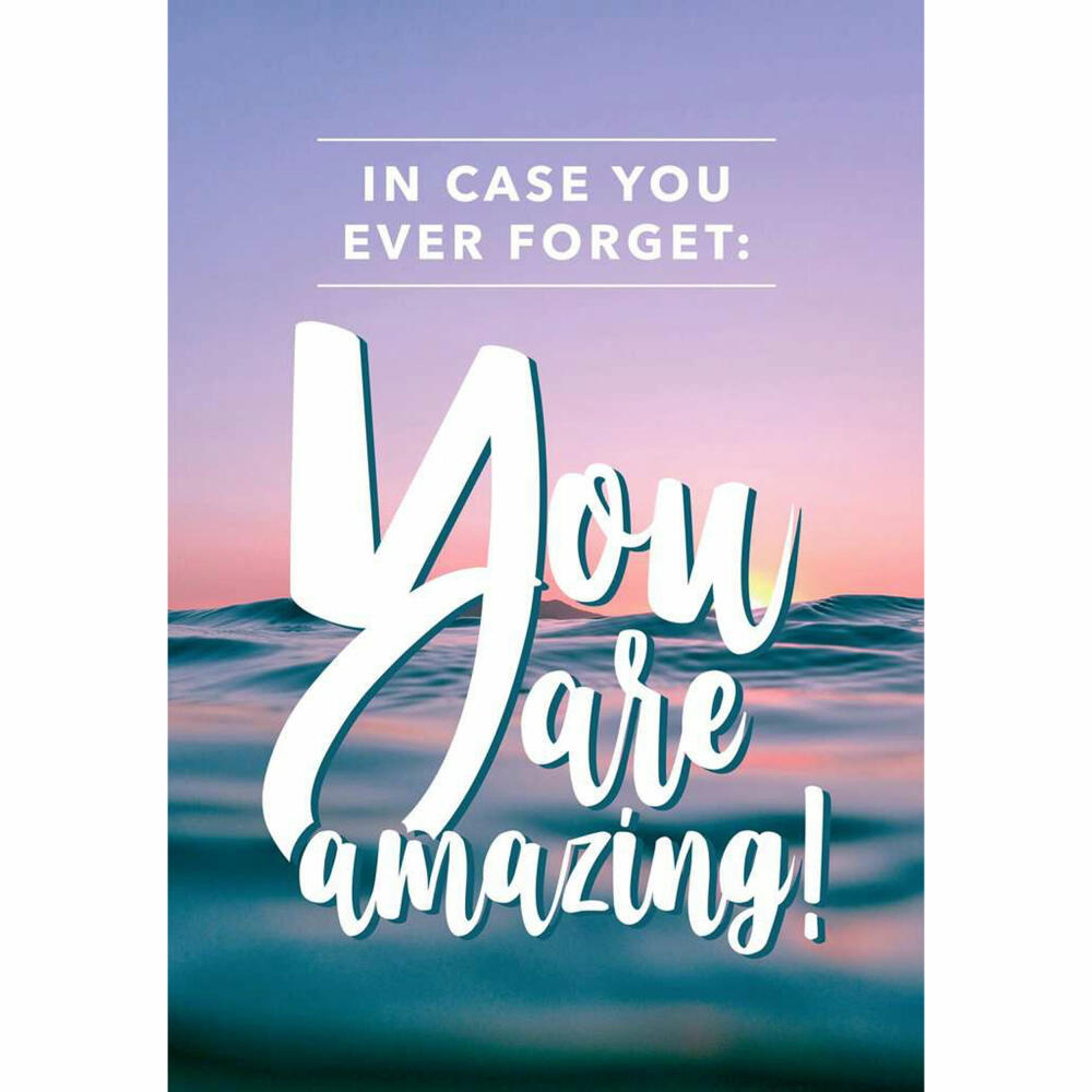 Ravensburger Puzzle In case you ever forget: You are amazing!, Erwachsenenpuzzle, Visual Statements, 99 Teile, 16966