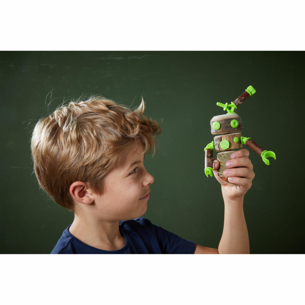 HABA Terra Kids Connectors Starter-Konstruktions-Set, Bastelset, Bausatz, Baukasten, ab 8 Jahren, 1305341001