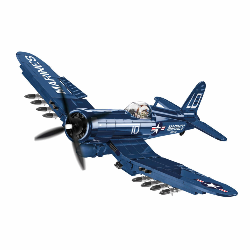 COBI Klemmbausteinset AU-1 Corsair, Korean War Historical Collection, Flugzeug, Klemmbausteine, 330 Teile, 2415