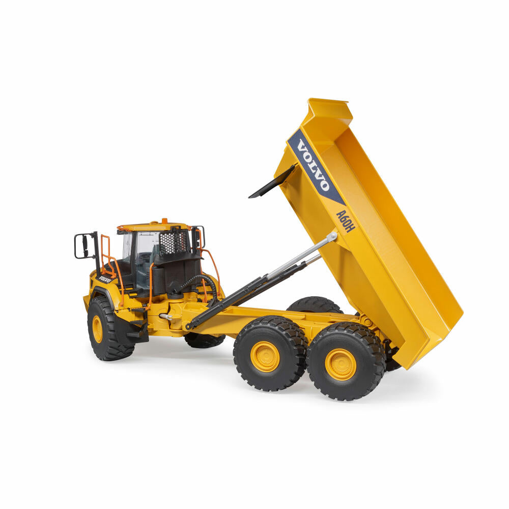 Bruder Construction Vehicles Volvo A60H Dumper, Construction Machine, Model Vehicle, Model Vehicle, Toy, 02455