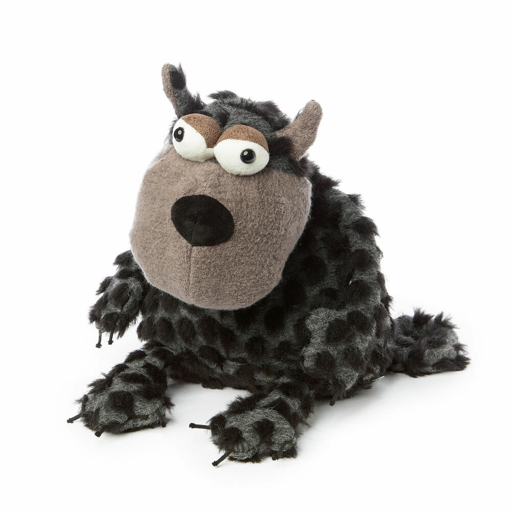 sigikid BEASTS Kuscheltier Kater Gagaga Gago, Plüschtier, Schmusetier, Kuschel Tier, Grau / Schwarz, 39624