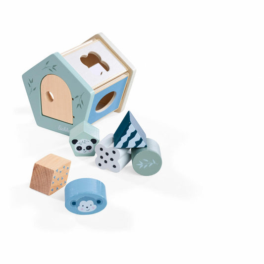 Eichhorn Steckbox Panda, Steckspiel, Steckspielzeug, Spielzeug, Kinder, 100003819