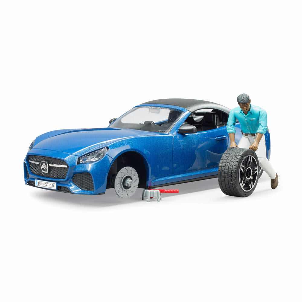 Bruder Leisure Roadster, with driver, model car, model car, vehicle, toy, 03481