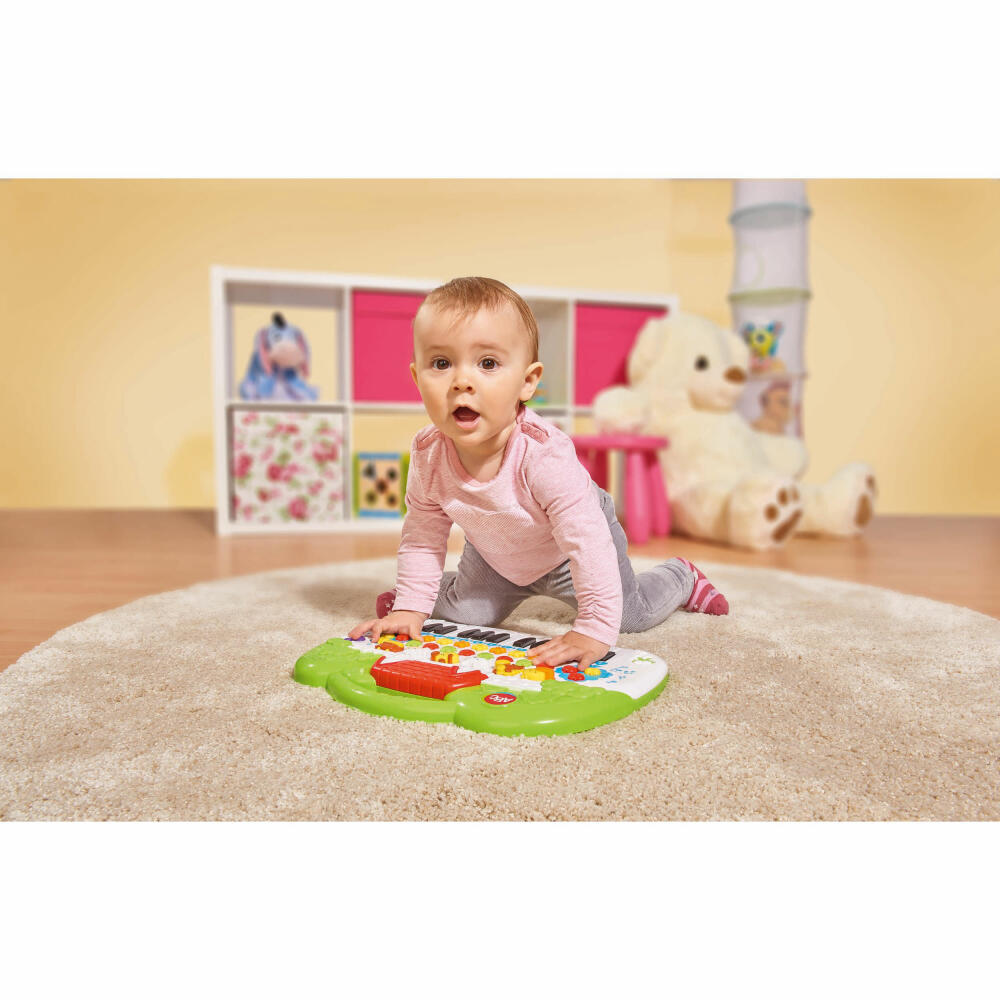 Simba ABC Tier-Keyboard, Keyboard, Klavier, Instrument, Tiergeräusche, Recorder, Kinder, Spielzeug, 104018188