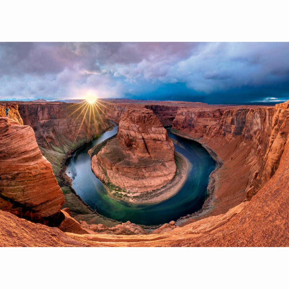 Schmidt Spiele Puzzle Glen Canyon, Horseshoe Bend am Colorado River, Erwachsenenpuzzle, 1000 Teile, 58952