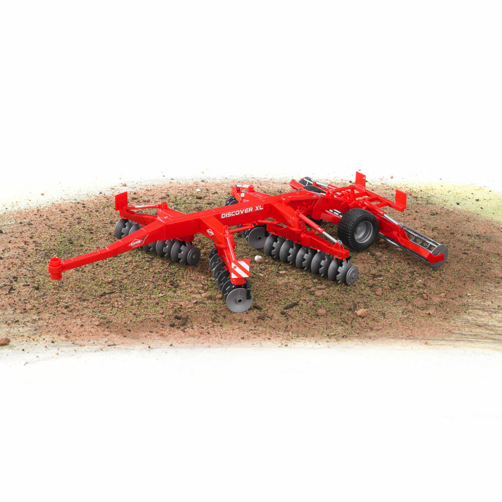 Bruder Agriculture Kuhn discover XL disc harrow, model vehicle, model vehicle, toy, accessories, 02217