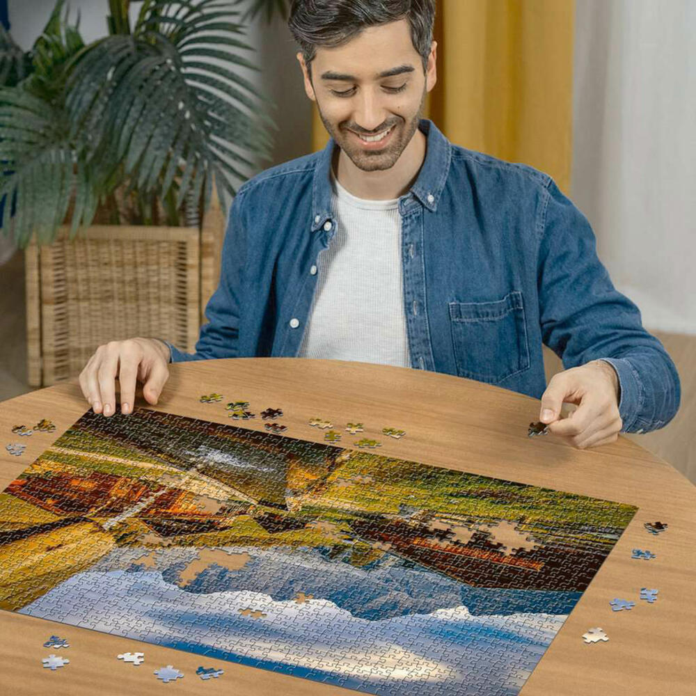 Ravensburger Puzzle Neustattalm am Dachstein, Erwachsenenpuzzle, 1000 Teile, 12000595