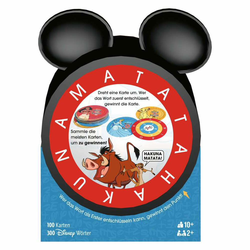 Ravensburger ThinkFun WordARound - Disney, Wortspiel, Suchspiel, Denkspiel, Familienspiel, ab 10 Jahren, 76549