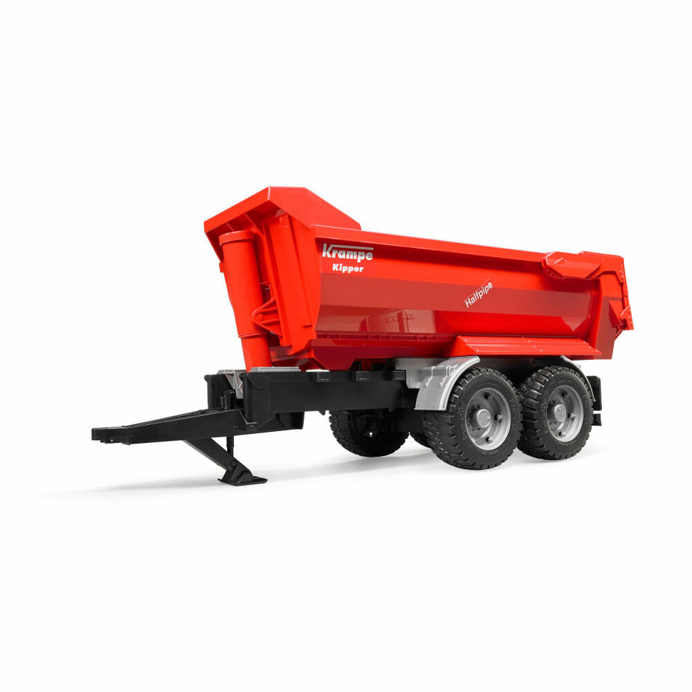 Bruder Agriculture Krampe Tandem Halfpipe Tipper Trailer, Model Vehicle, Model Vehicle, Toy, Accessories, 02225