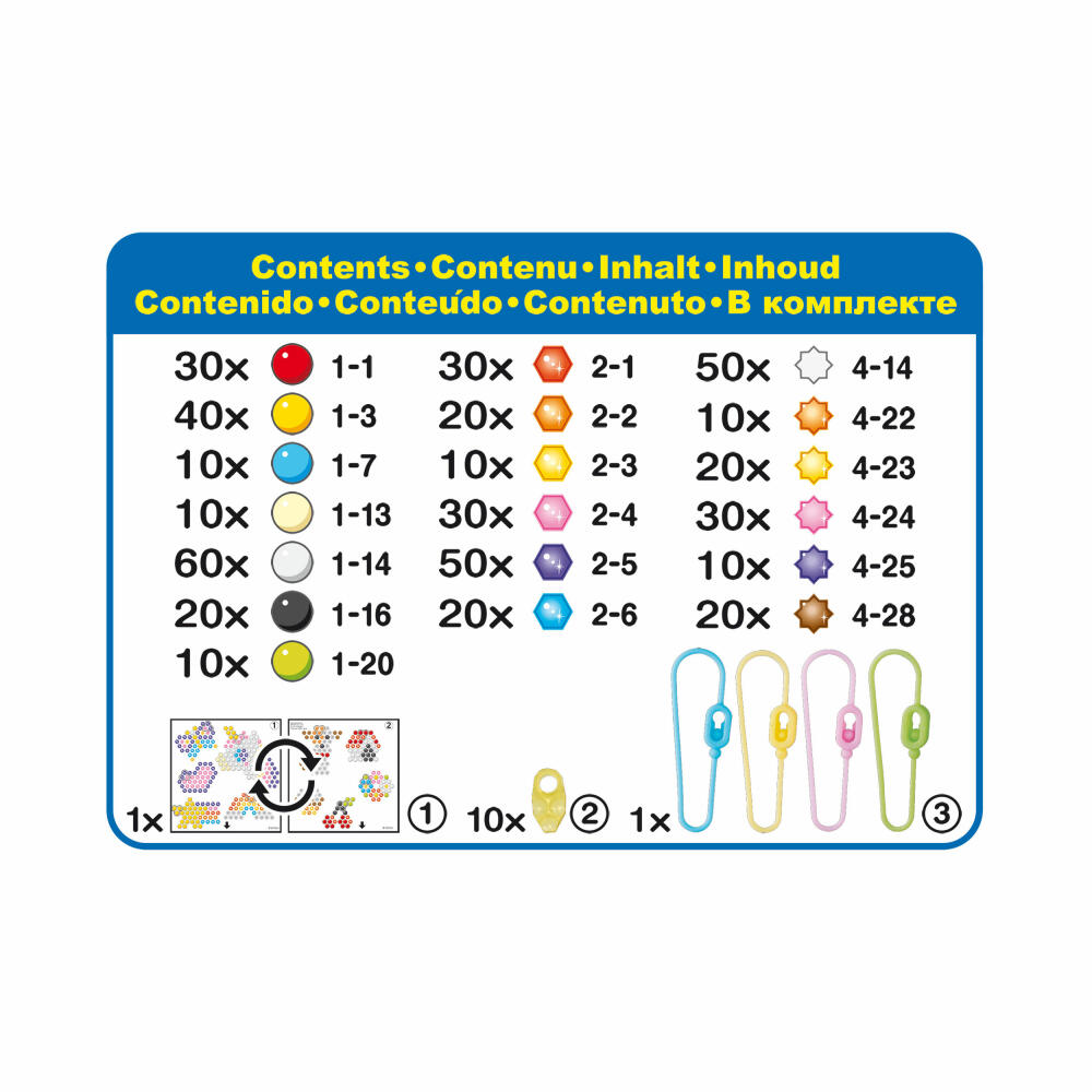 Aquabeads Anhänger Set, Refill, Bastelperlen, Bastelset, Basteln, Perlen, Kinder, 31770