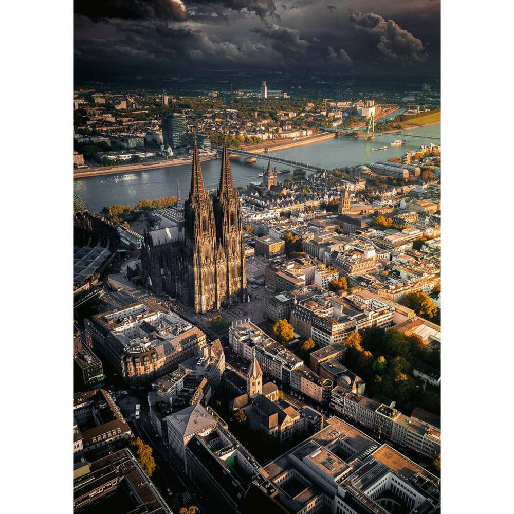 Ravensburger Puzzle Kölner Dom, Erwachsenenpuzzle, 1000 Teile, 12000483