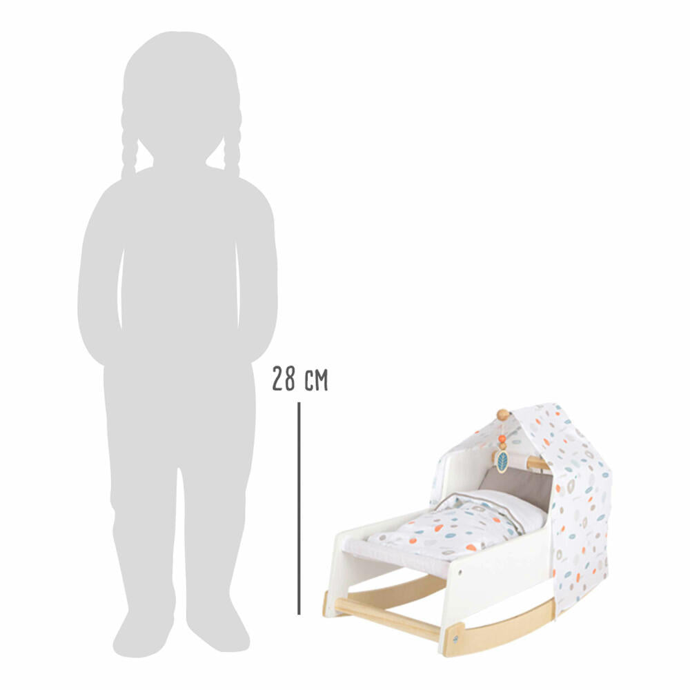 Legler Small Foot Doll's Cradle Little Button, Toy, from 3 years, 11813