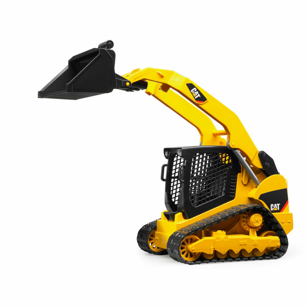 Bruder Construction Vehicles Cat Delta Loader, Compact Track Loader, Model Vehicle, Model Vehicle, Toy, 02136