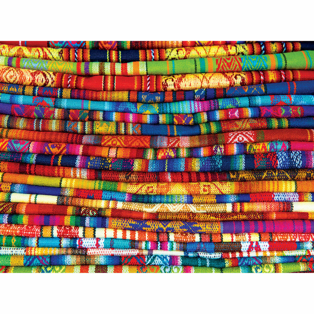 Eurographics Puzzle Traditionelle Decken aus Peru, 1000 Teile, 68 x 48 cm, 6000-5535