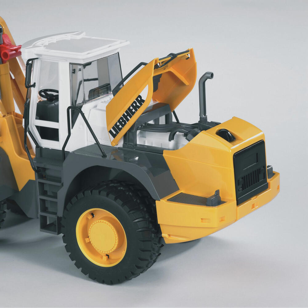 Bruder Baufahrzeuge Liebherr Radlader L574, Baumaschine, Modellfahrzeug, Modell Fahrzeug, Spielzeug, 02430