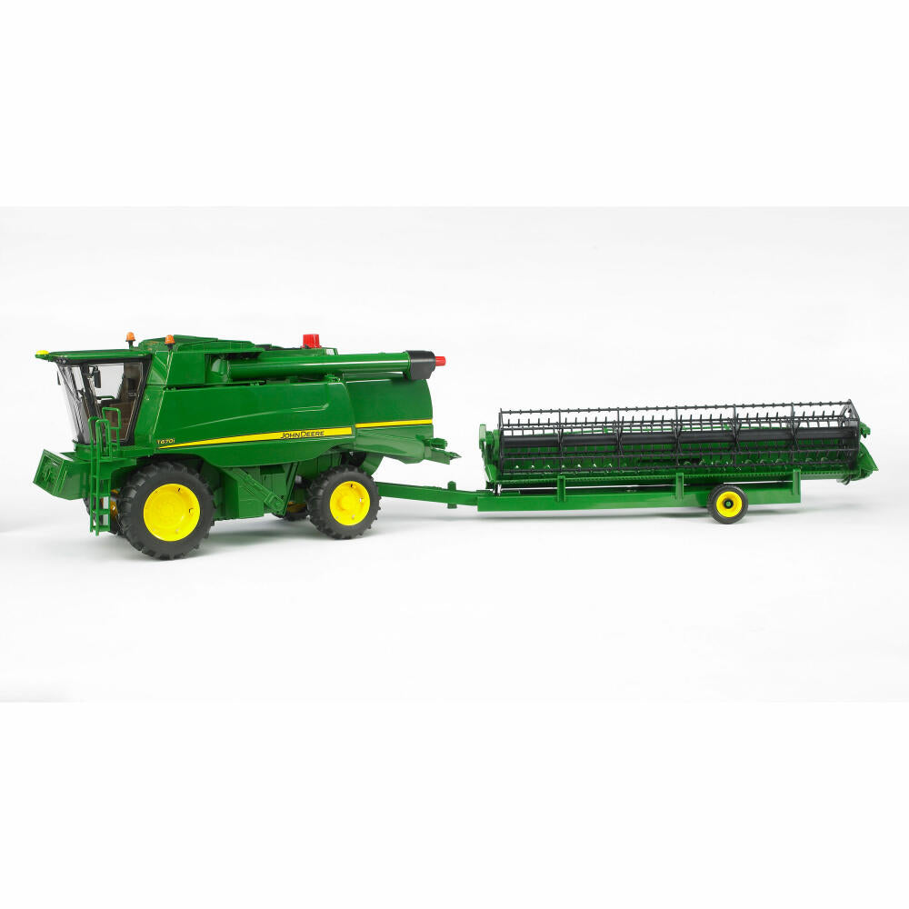 Bruder Agriculture John Deere Combine Harvester T670i, Harvesting Machine, Model Vehicle, Model Vehicle, Toy, Accessories, 02132
